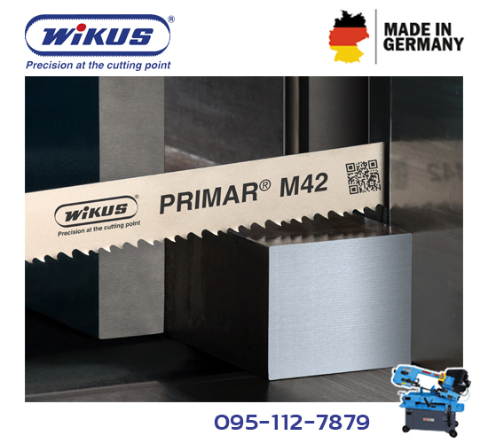 ใบเลื่อยสายพาน WIKUS รุ่น PRIMAR M42 ใบเลื่อยสายพาน WIKUS รุ่น PRIMAR M42